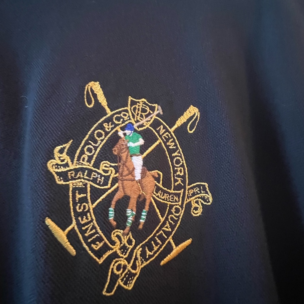 Polo by Ralph Lauren Black Jersey Shirt - Picture 3 of 5